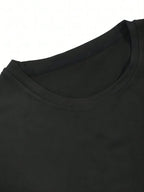 Gothic Print Oversized Tee