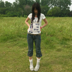 Polka Dot Graphic Tee