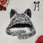 Faux Fur Cat Ear Hat