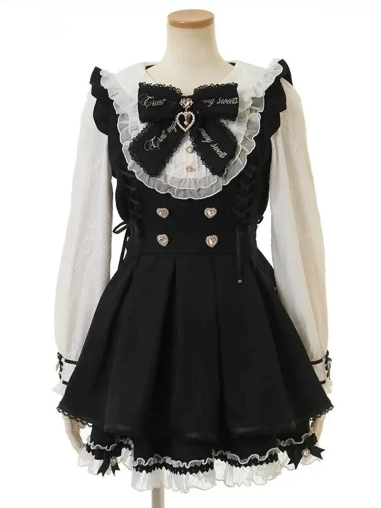 Plaid Bow Lolita Dress
