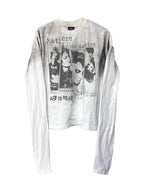 Vintage Print Long Sleeve Tee