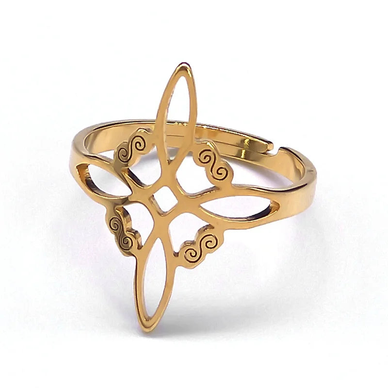 Heartagram Ring