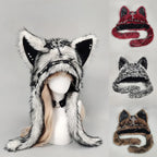 Faux Fur Cat Ear Hat