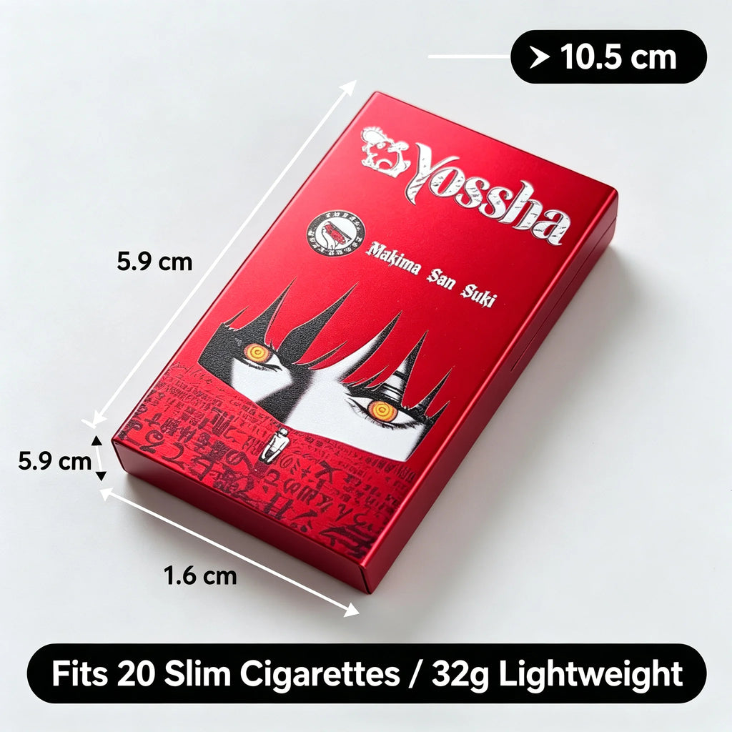Anime Aluminum Cigarette Case