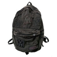 Black Denim Backpack