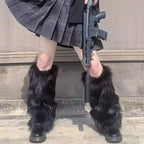 Faux Fur Leg Warmers