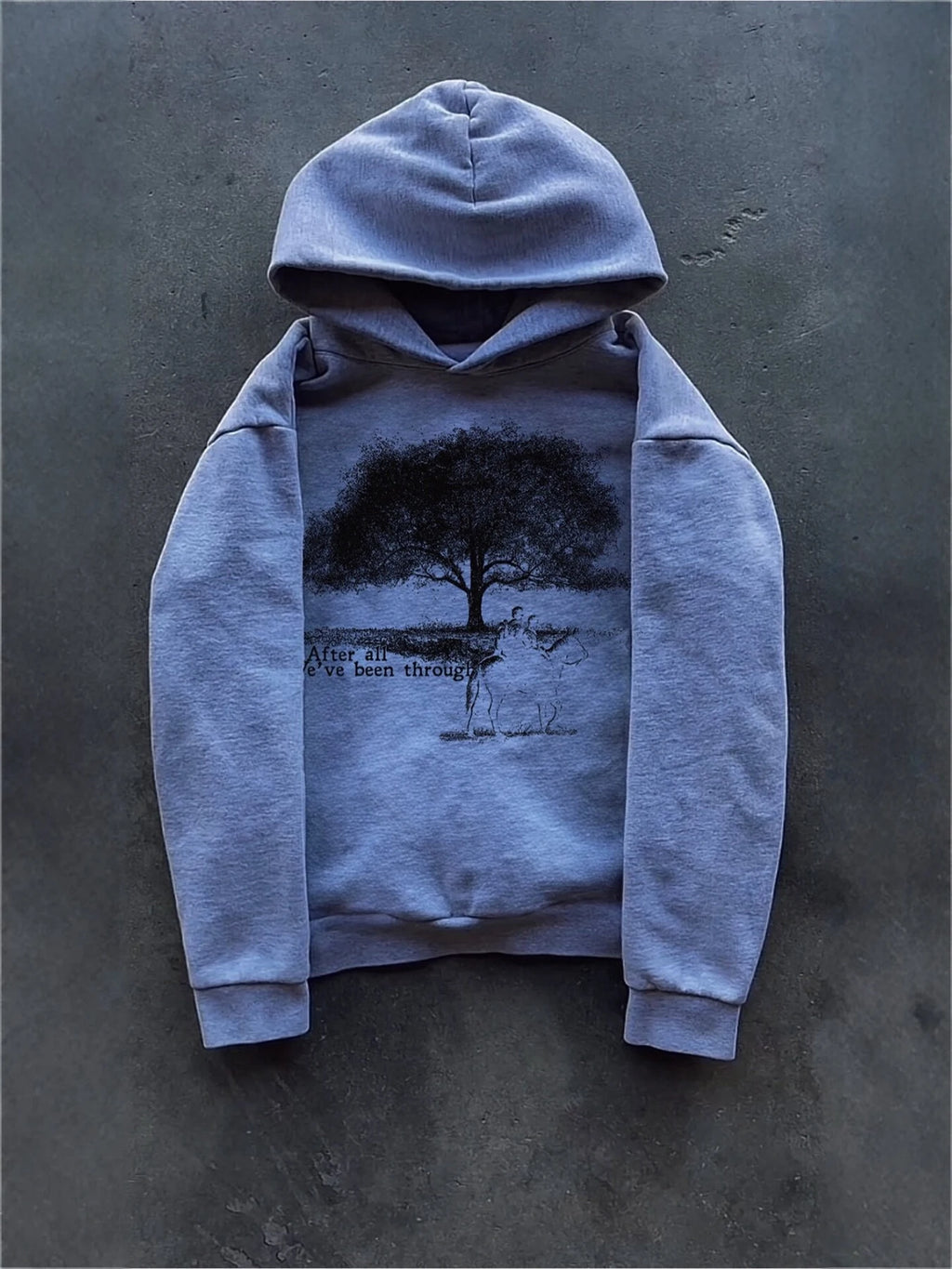 Graphic Print Hoodie
