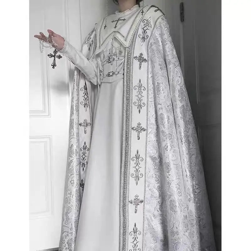 Gothic Nun Costume Dress