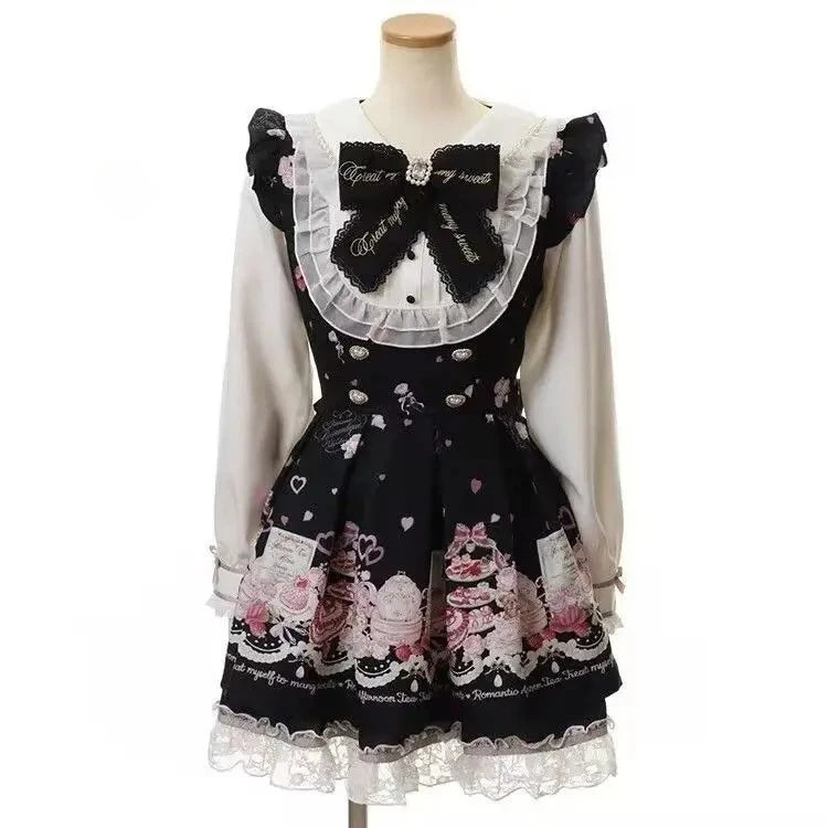 Plaid Bow Lolita Dress