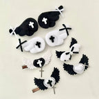 Devil Wing Hair Clips