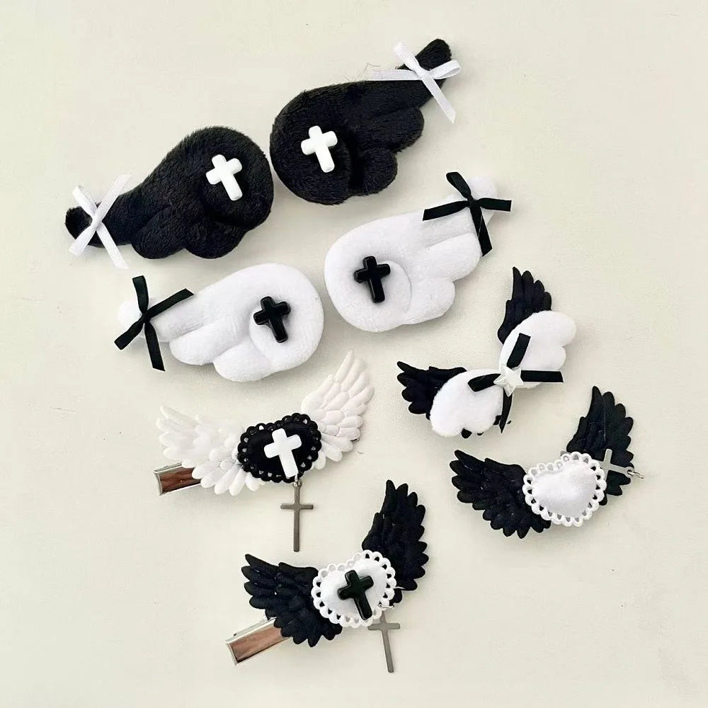 Devil Wing Hair Clips