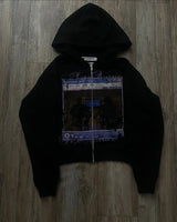 Movie Player Print Hoodie