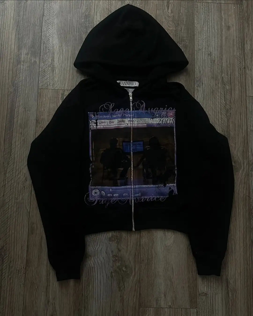 Movie Player Print Hoodie