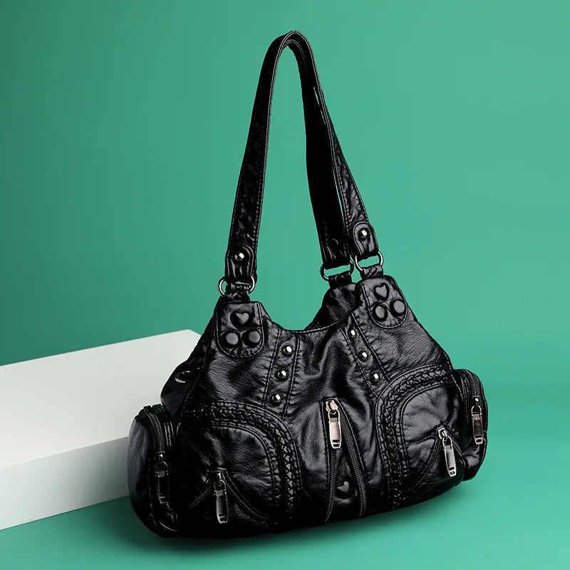Rivet Shoulder Bag
