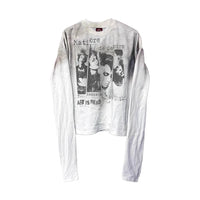 Vintage Print Long Sleeve Tee