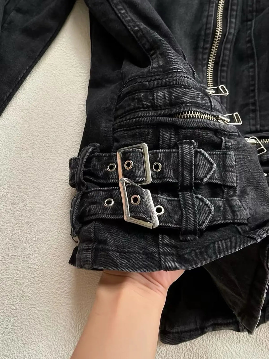 Moto Zip-Up Jacket