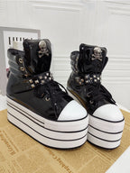 Buckle Platform Boots