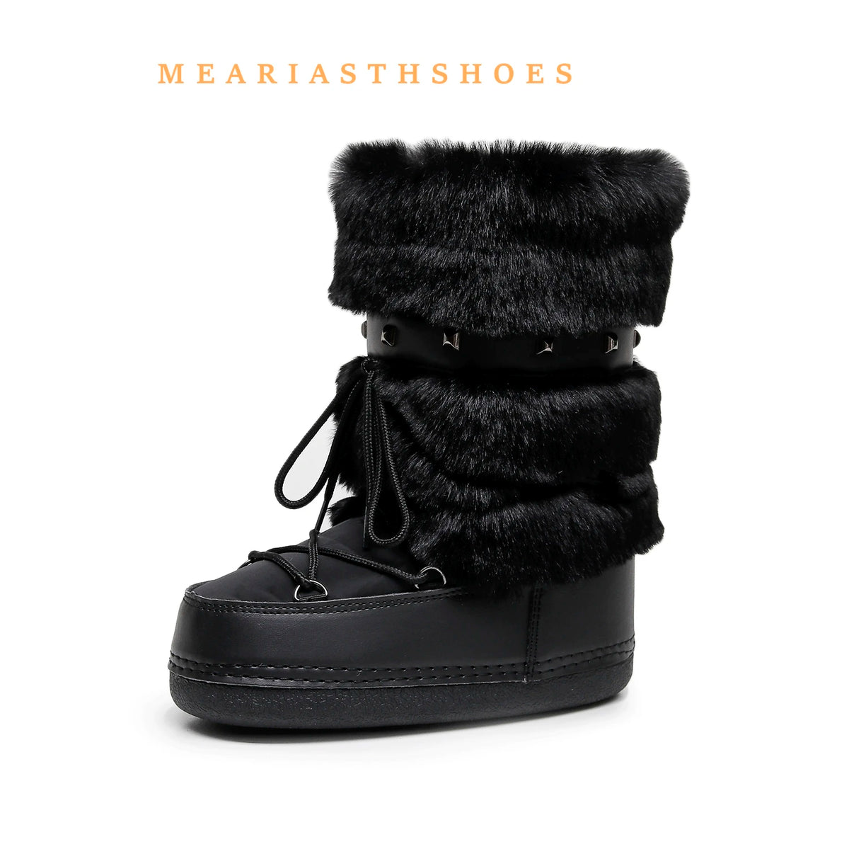 Faux Fur Snow Boots
