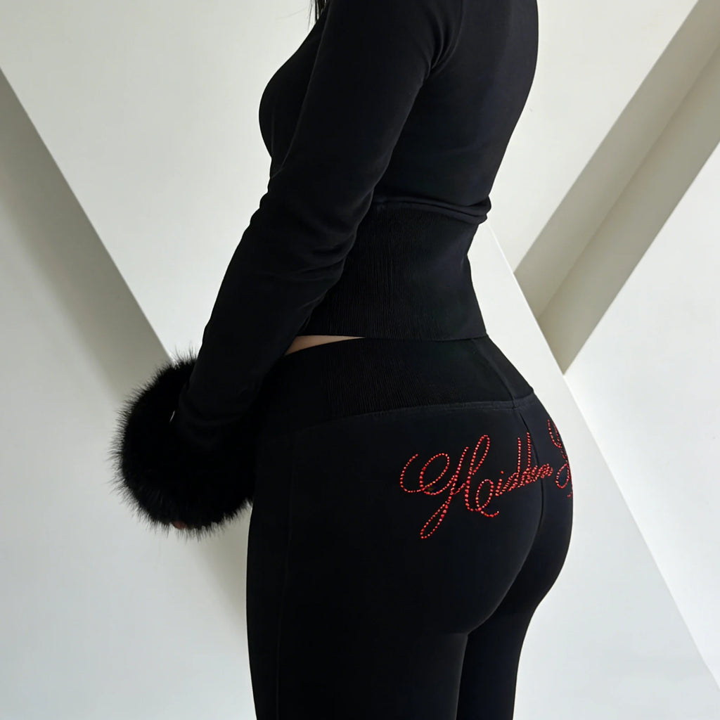 High-Waist Flare Pants