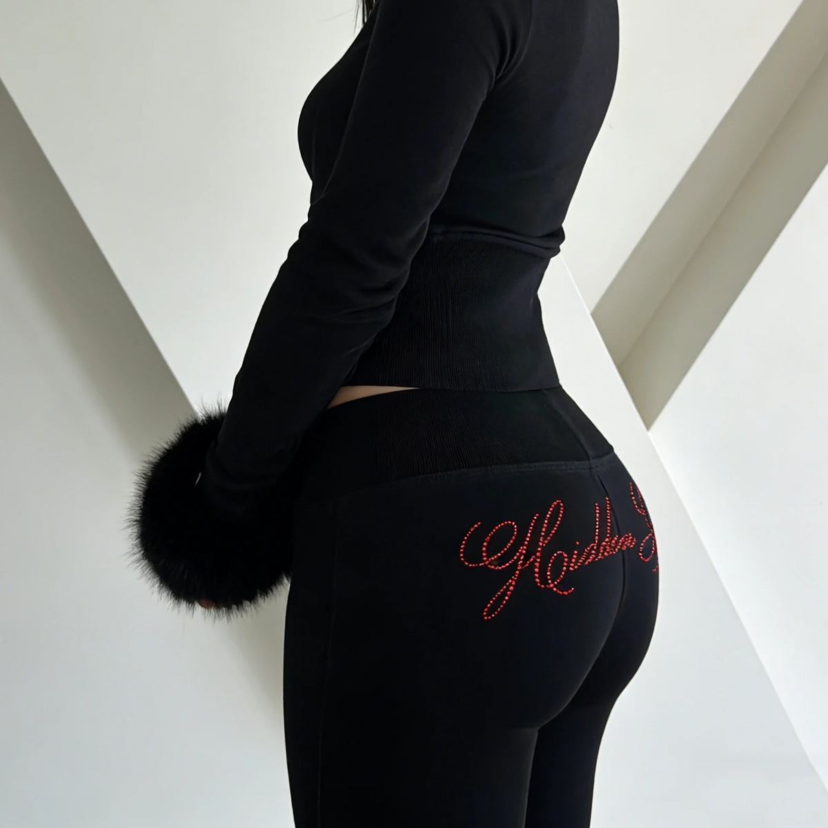 High-Waist Flare Pants