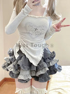 Rabbit Print Two-Piece Set