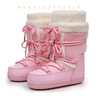 Faux Fur Snow Boots