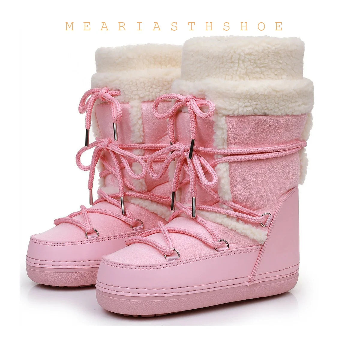 Faux Fur Snow Boots