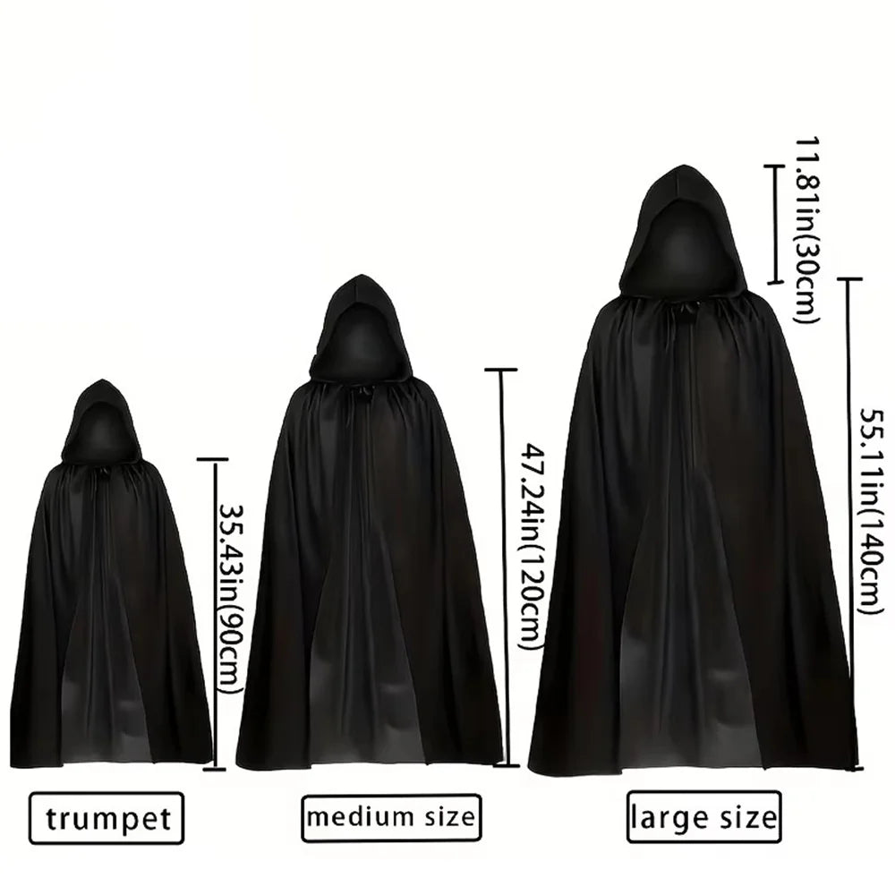 Velvet Hooded Cloak