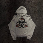 Biohazard Print Hoodie
