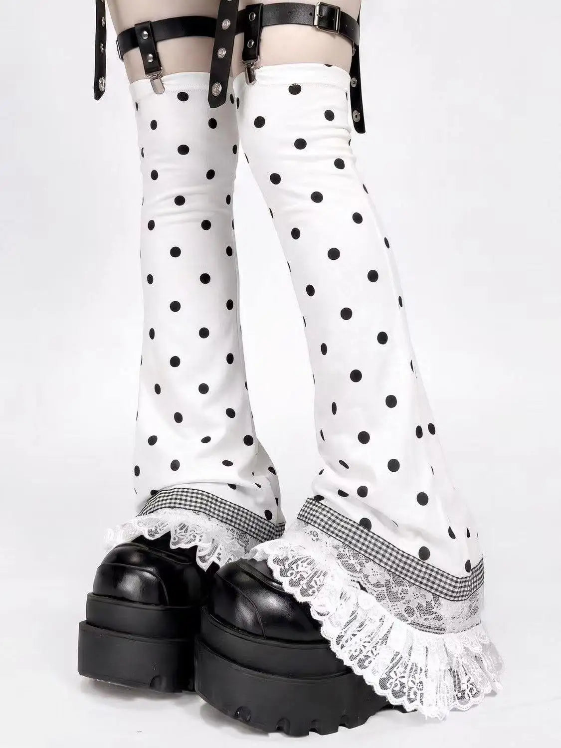 Lace Flare Leg Warmers