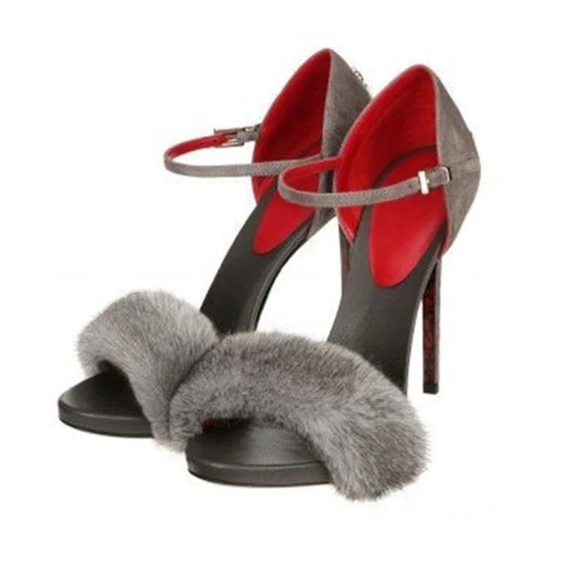 Ankle Strap High Heels