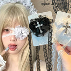 Lace Cross Eye Patch