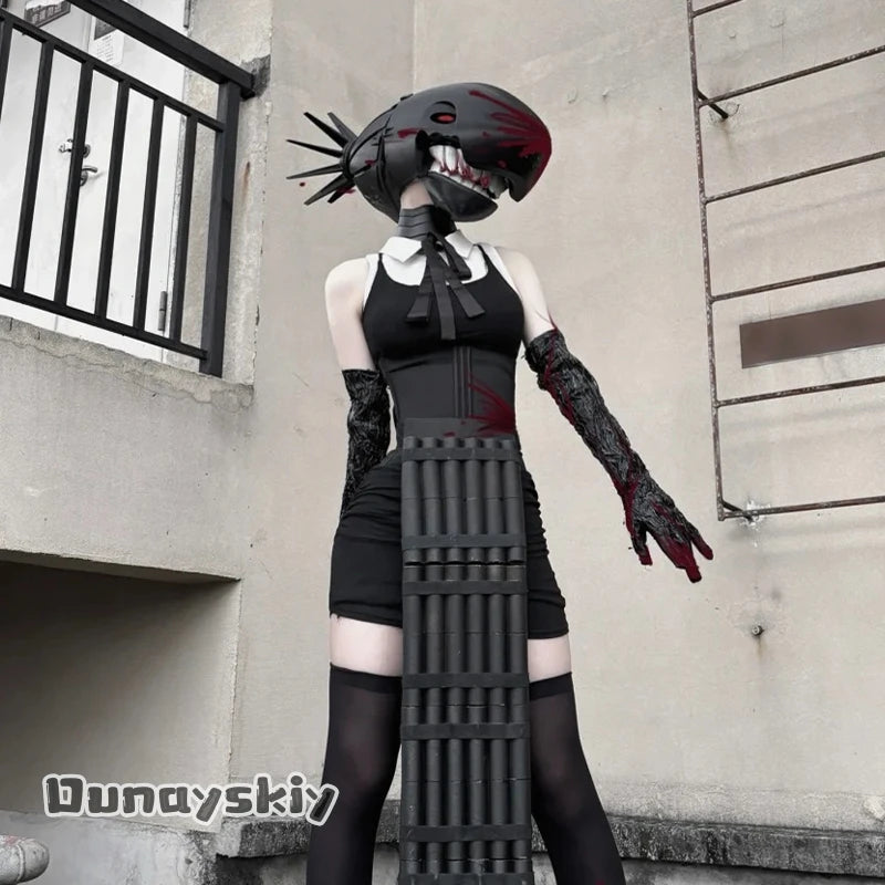 Reze Cosplay Costume Set