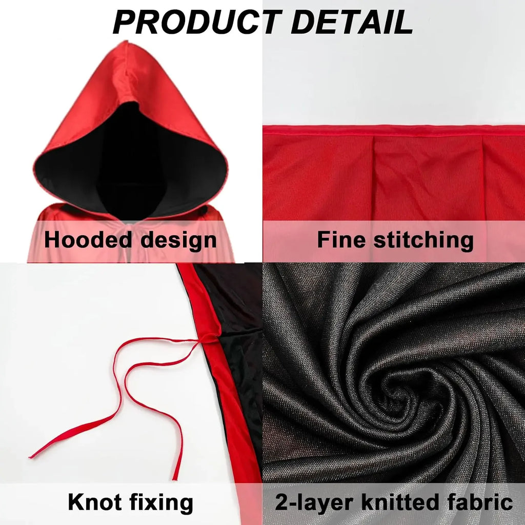 Reversible Hooded Cloak
