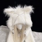 Faux Fur Cat Ear Hat