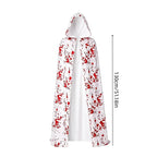 Blood Splatter Hooded Cloak