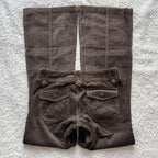 Gothic Embroidery Baggy Jeans
