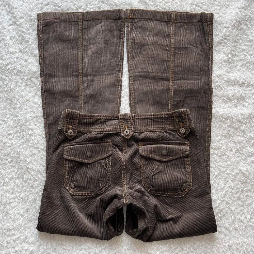 Gothic Embroidery Baggy Jeans