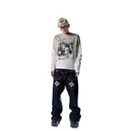 Vintage Print Long Sleeve Tee