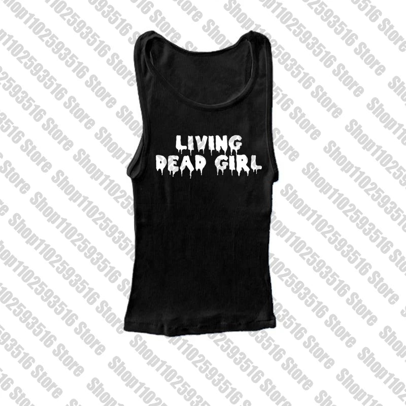 Living Dead Girl Crop Tee
