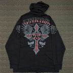 Movie Player Print Hoodie