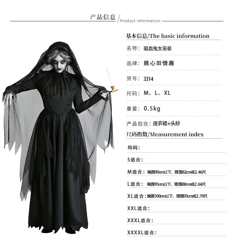 Ghost Witch Costume