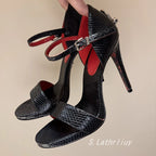Ankle Strap High Heels