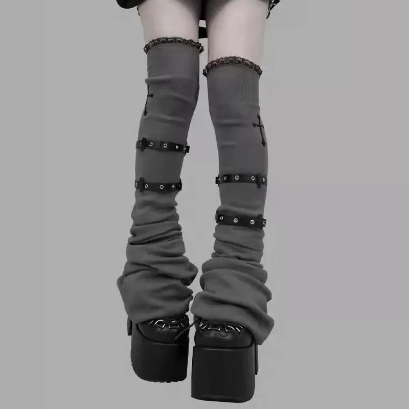 Lace Flare Leg Warmers