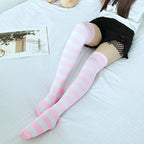 Mismatched Striped Socks