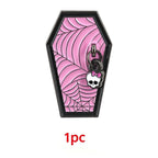 Coffin Enamel Pin