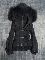 Faux Fur Hooded Parka