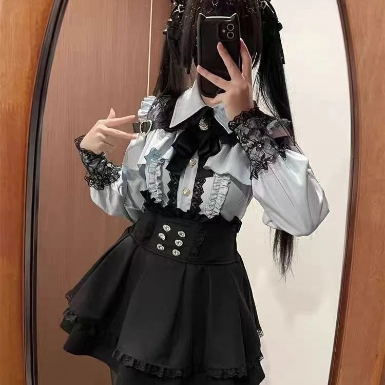 Plaid Bow Lolita Dress