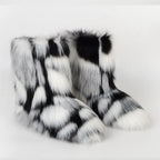 Fluffy Faux Fur Winter Boots
