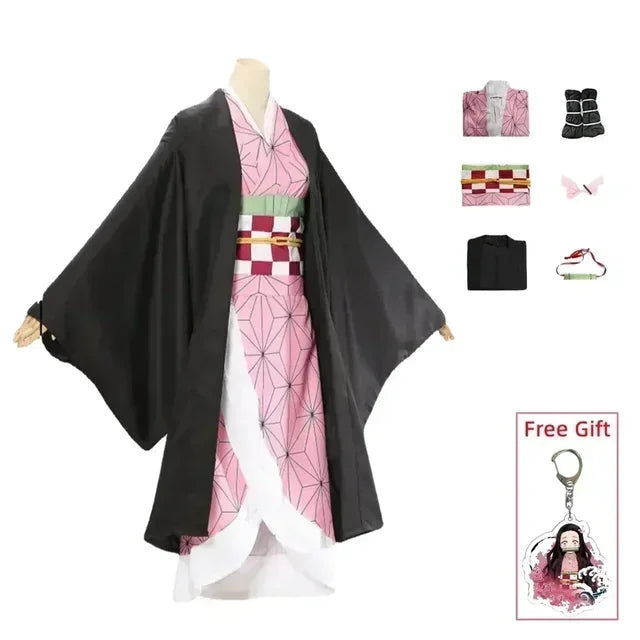 Nezuko Cosplay Kimono Set